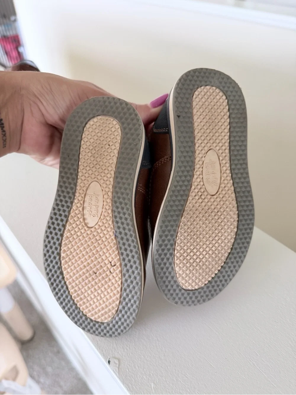 Toddler boy slip-on Oxford shoe